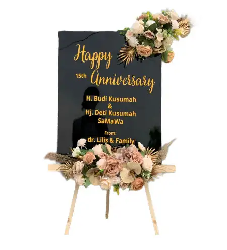 Papan Bunga Akrilik Gaplokan