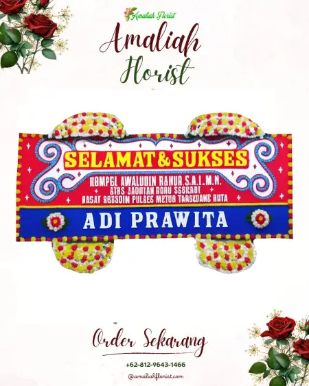 Papan Bunga Ucapan Selamat Gaplokan